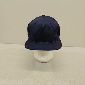 Lids Men's Diamond Patterned Nylon Snapback Hat Blue Cap